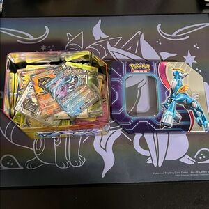 Pokémon Trading Card Tin with Cards